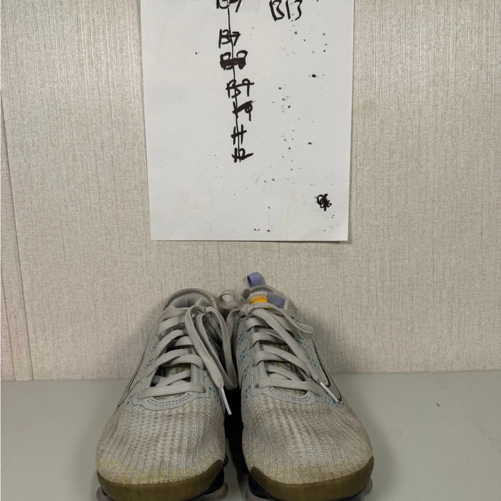 Nike Air Vapor‎ Max Flyknit 3 GS Athletic Shoes BQ5238 007 Size 6.5Y